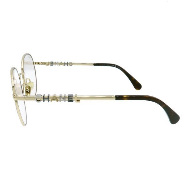 Chanel Sunglasses Gold Plated Eyewear — view 3