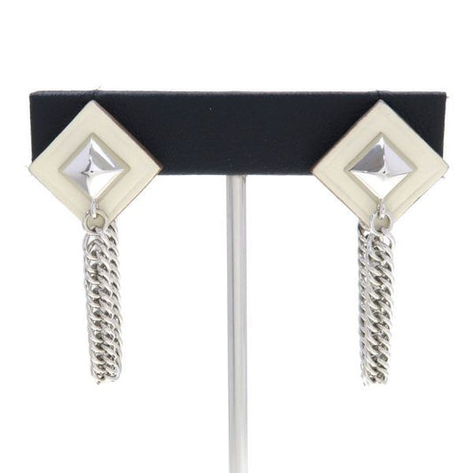 Hermes Earrings Gourmette Equestre Gold Plated