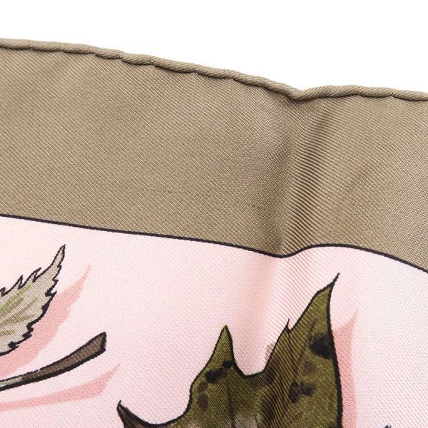 Hermes Carre 90 Pink Scarf — view 3