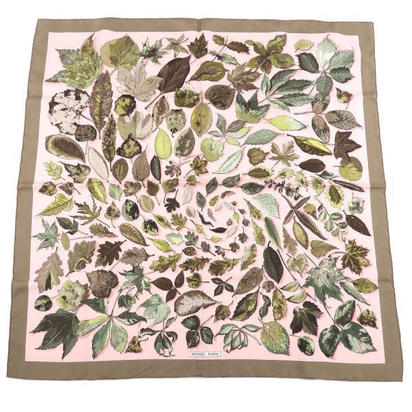 Hermes Carre 90 Pink Scarf