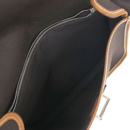 Hermes Buenaventura PM Dark Brown Messenger Bag — view 2