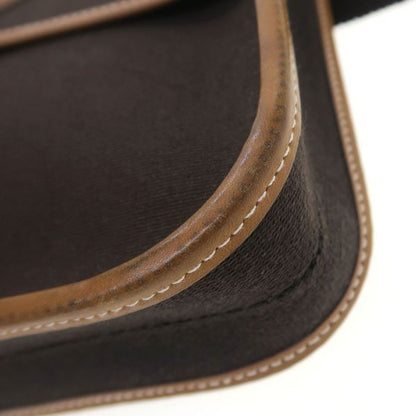 Hermes Buenaventura PM Dark Brown Messenger Bag — view 4