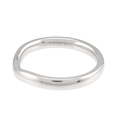 Tiffany & Co Curved Band Ring Platinum — view 3