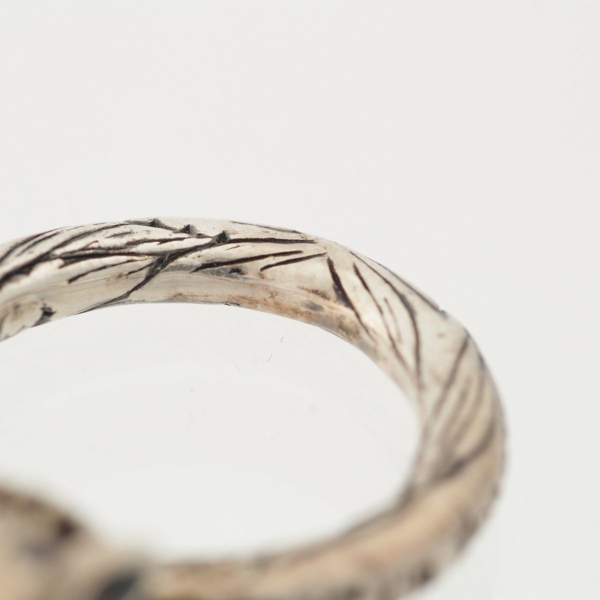 Gucci Anga Forest Wolf Head 925 Sterling Silver Ring — view 7