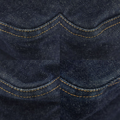 Fendi Mamma Bucket Denim Navy Shoulder Bag — view 4
