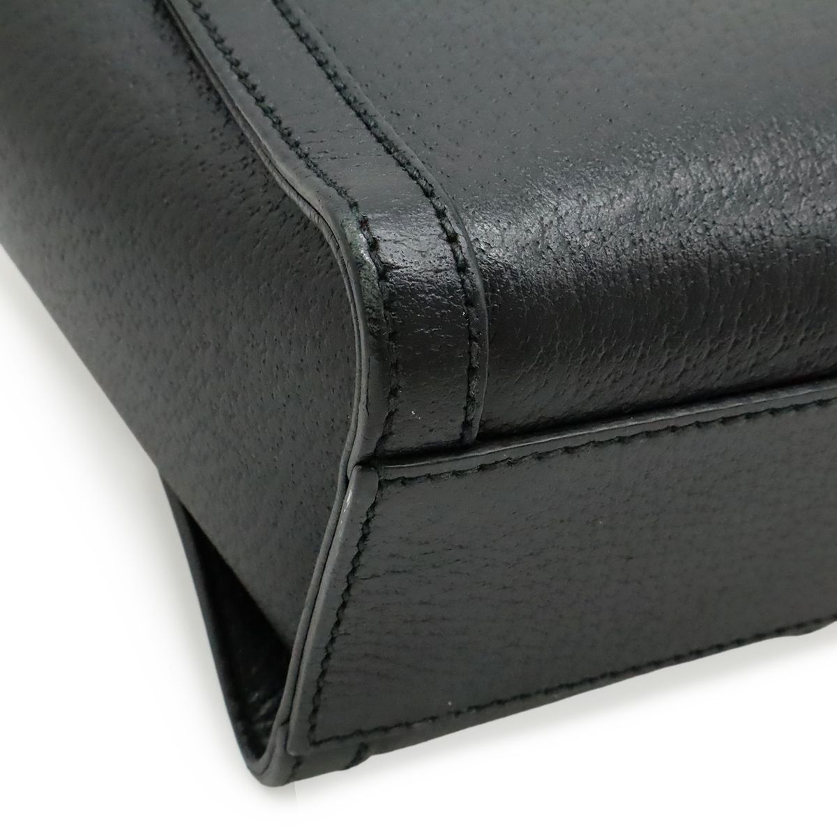 Gucci Ophidia Small Tote Bag Leather Black Gold — view 3