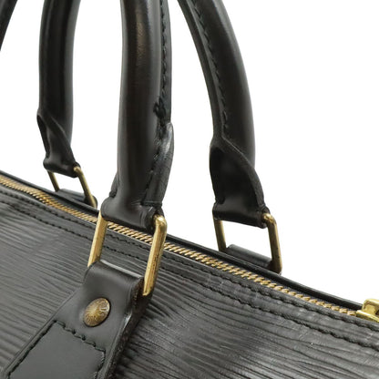 Louis Vuitton Epi Speedy 25 Mini Boston Bag Noir Black Gold — view 8