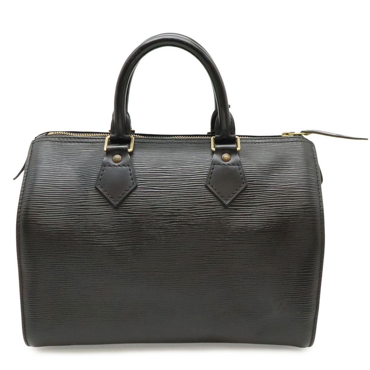 Louis Vuitton Epi Speedy 25 Mini Boston Bag Noir Black Gold