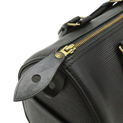 Louis Vuitton Epi Speedy 25 Mini Boston Bag Noir Black Gold — view 5
