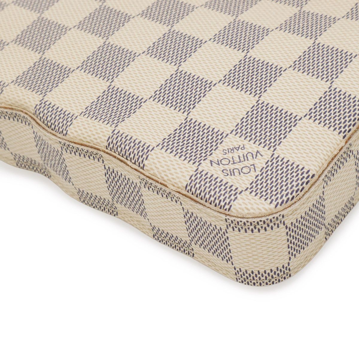 Louis Vuitton Damier Azur Pochette Felicie Shoulder Bag Chain 2-Way Clutch — view 3