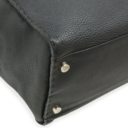 Fendi Monster Bugs Selleria Peekaboo Tote 2-Way Shoulder Bag Leather Black — view 3