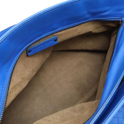 Bottega Veneta 2-Way Tote Shoulder Bag Leather Blue — view 7
