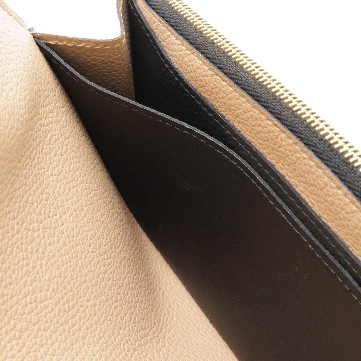 Louis Vuitton Monogram Empreinte Portefeuille Emily Bifold Wallet Noir Black — view 6