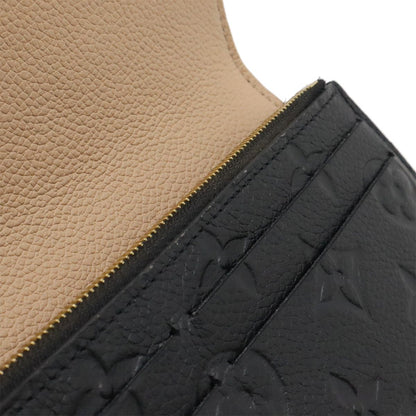 Louis Vuitton Monogram Empreinte Portefeuille Emily Bifold Wallet Noir Black — view 8