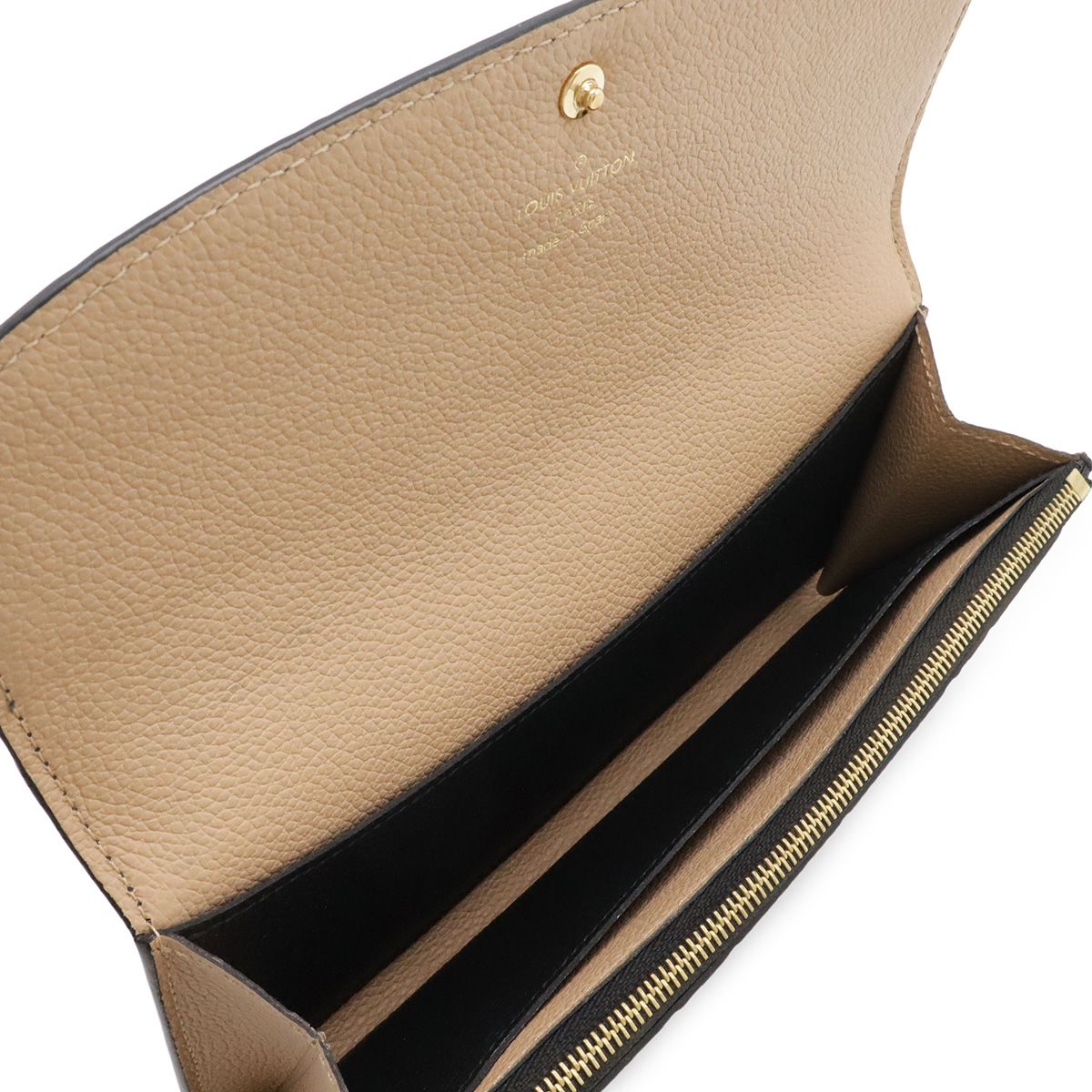 Louis Vuitton Monogram Empreinte Portefeuille Emily Bifold Wallet Noir Black — view 5