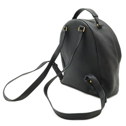 Louis Vuitton Monogram Empreinte Sorbonne Backpack Mini Noir Black — view 2