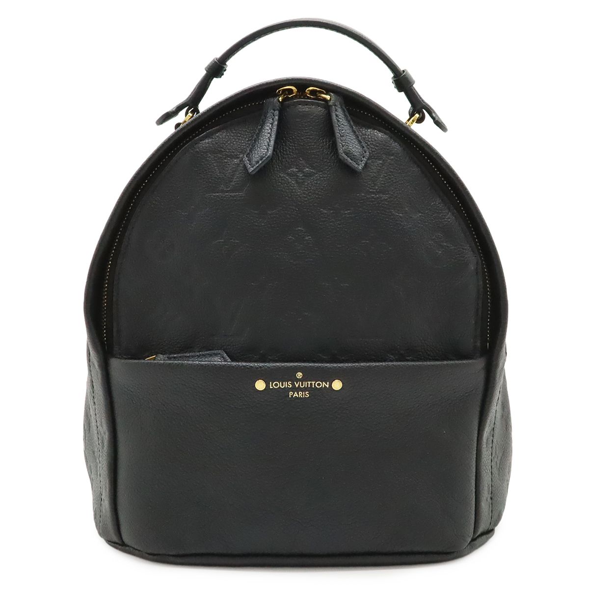 Louis Vuitton Monogram Empreinte Sorbonne Backpack Mini Noir Black