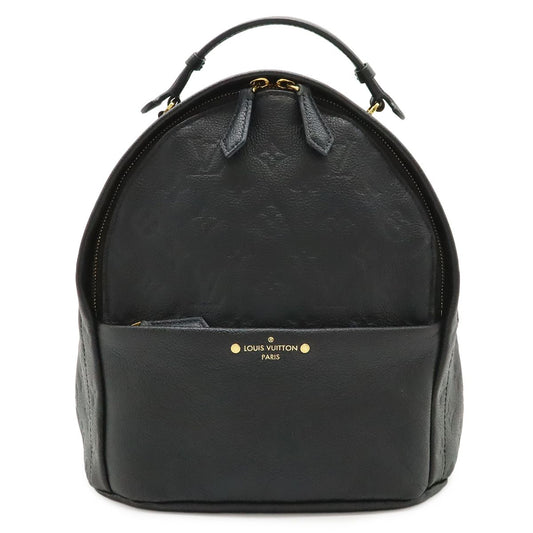 Louis Vuitton Monogram Empreinte Sorbonne Backpack Mini Noir Black