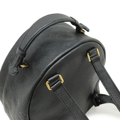 Louis Vuitton Monogram Empreinte Sorbonne Backpack Mini Noir Black — view 4