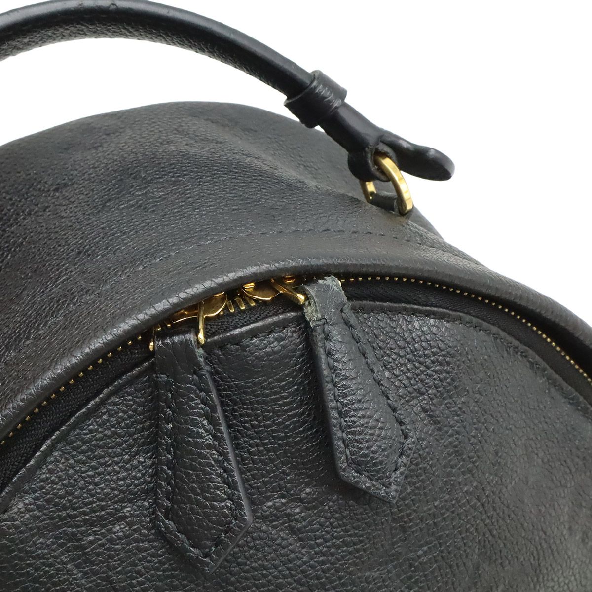 Louis Vuitton Monogram Empreinte Sorbonne Backpack Mini Noir Black — view 7