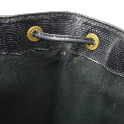 Louis Vuitton Epi Noe Shoulder Bag Drawstring Noir Black Gold — view 6