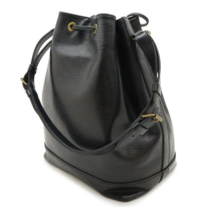 Louis Vuitton Epi Noe Shoulder Bag Drawstring Noir Black Gold — view 2