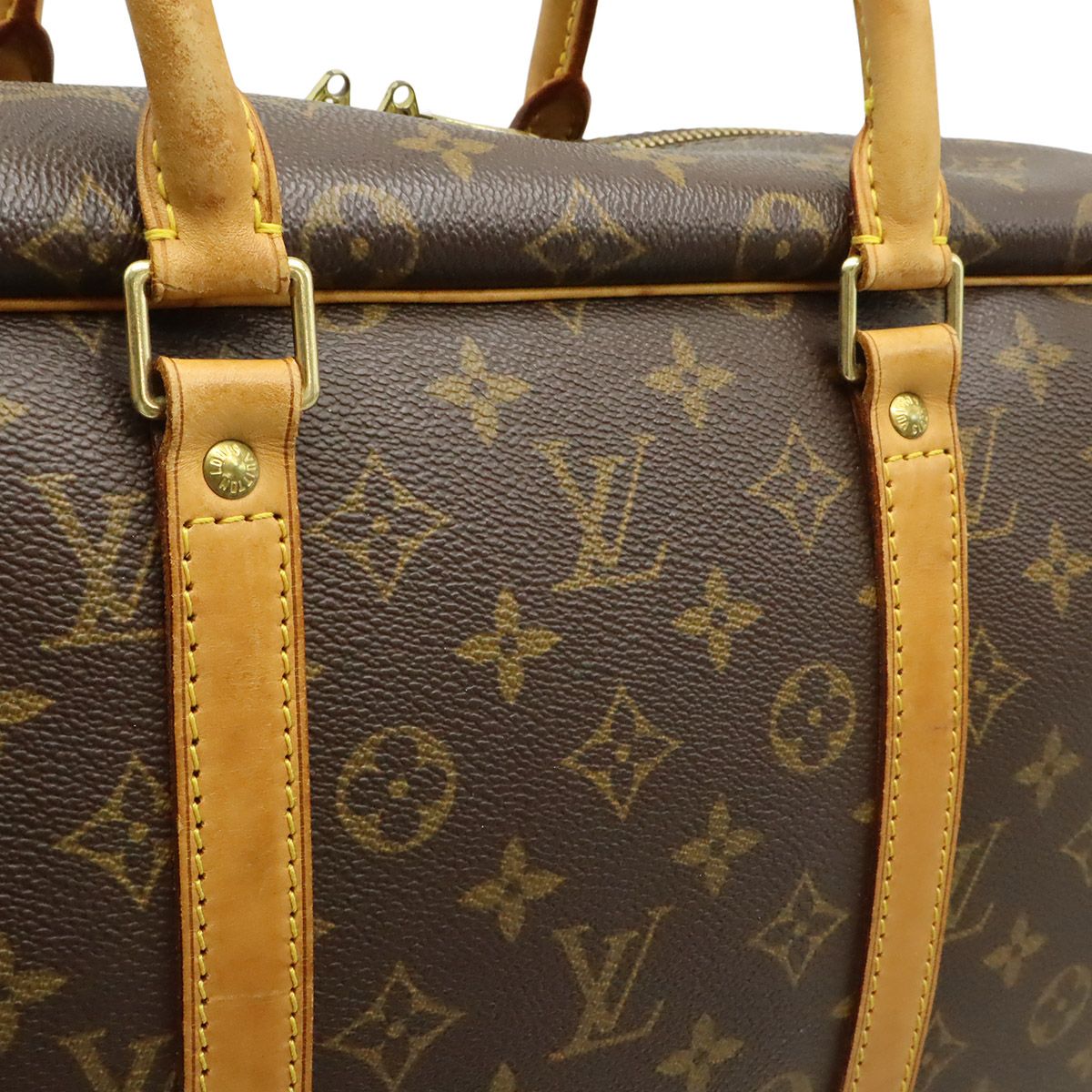 Louis Vuitton Monogram Sirius 45 Boston Bag Purse Business — view 5