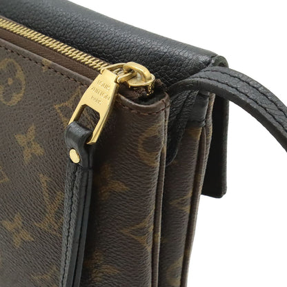 Louis Vuitton Monogram Twice Shoulder Bag Pochette Crossbody Noir Black — view 6