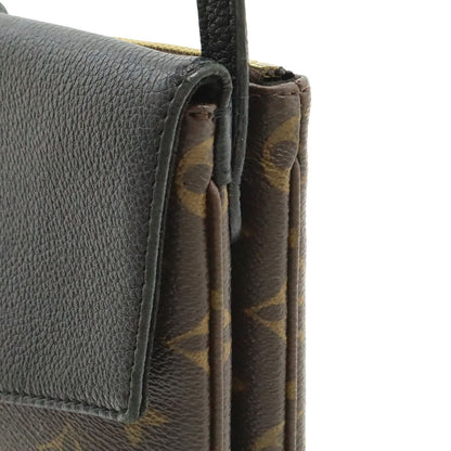 Louis Vuitton Monogram Twice Shoulder Bag Pochette Crossbody Noir Black — view 4