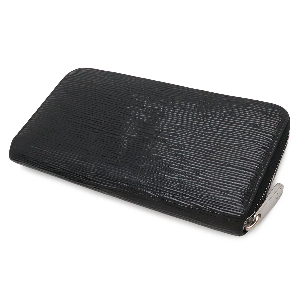 Louis Vuitton Epi Electric Zippy Wallet Zip Around Leather Noir Black — view 2