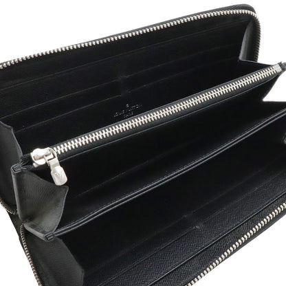 Louis Vuitton Epi Electric Zippy Wallet Zip Around Leather Noir Black — view 5