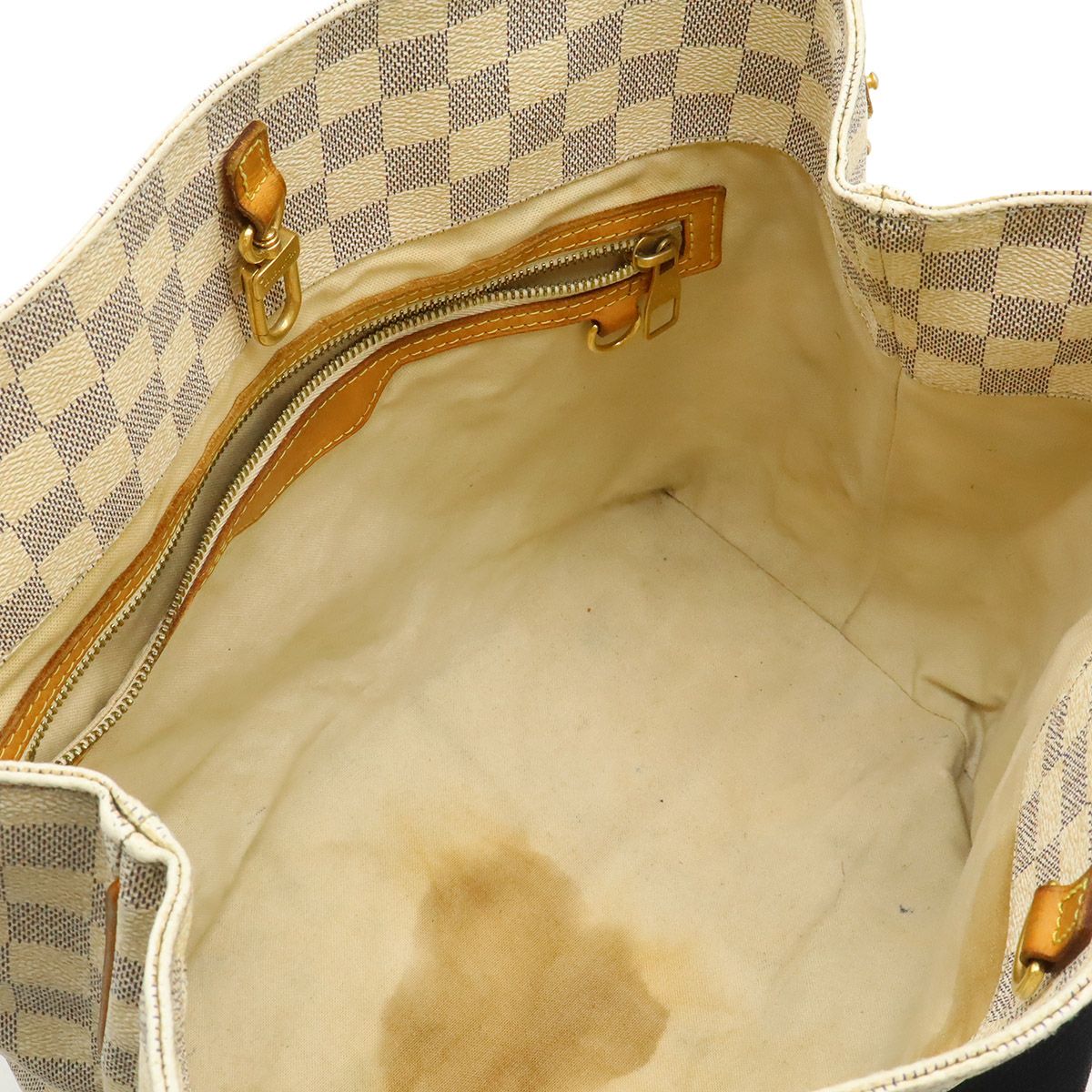 Louis Vuitton Damier Azur Plan Soleil Cabas PM Tote Shoulder Bag — view 6