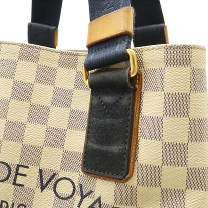 Louis Vuitton Damier Azur Plan Soleil Cabas PM Tote Shoulder Bag — view 8