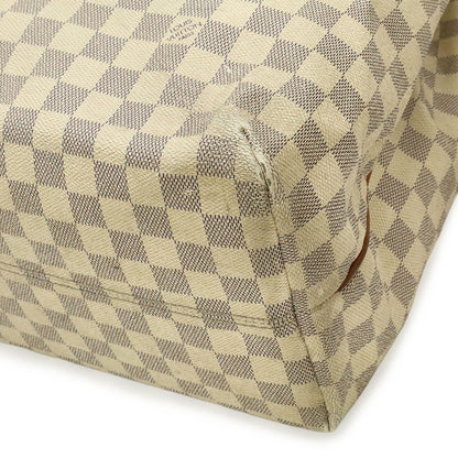 Louis Vuitton Damier Azur Plan Soleil Cabas PM Tote Shoulder Bag — view 3