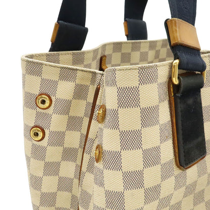 Louis Vuitton Damier Azur Plan Soleil Cabas PM Tote Shoulder Bag — view 4
