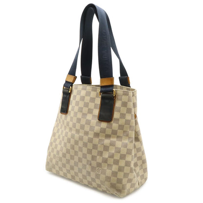 Louis Vuitton Damier Azur Plan Soleil Cabas PM Tote Shoulder Bag — view 2