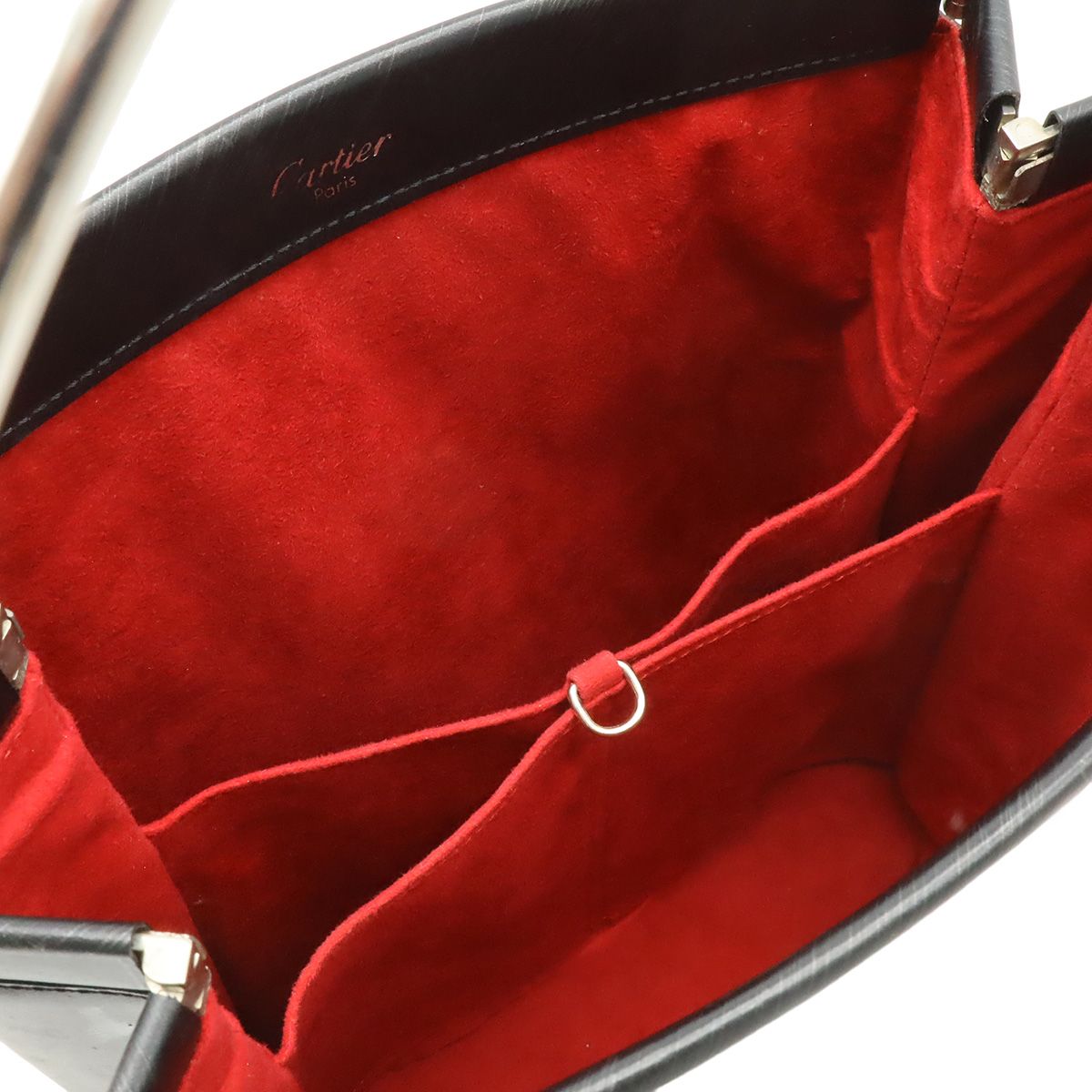 Cartier Trinity Mini Bag Urethane Leather Black — view 6