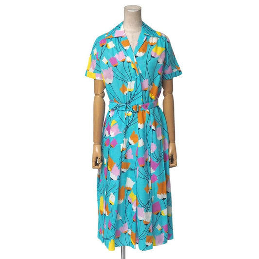 Gucci Dress 36 All Linen Flower Print