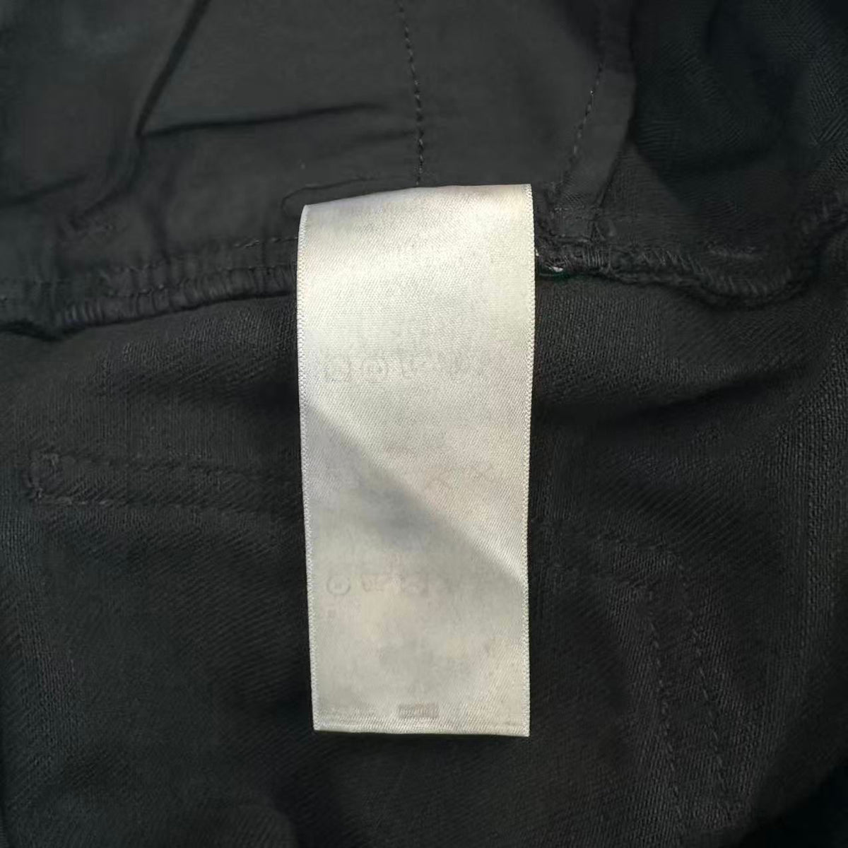Louis Vuitton Monogram Denim Pants Black — view 6