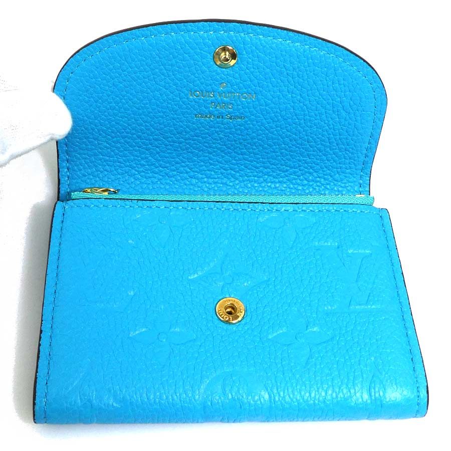 Louis Vuitton Compact Wallet Coin Case Monogram Empreinte Porte-Monnaie Rosalie — view 5