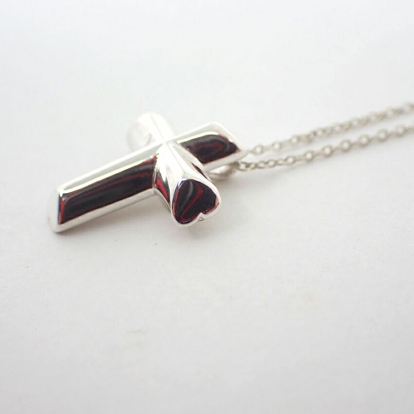 Tiffany & Co 925 Tenderness Cross Heart Pendant — view 5