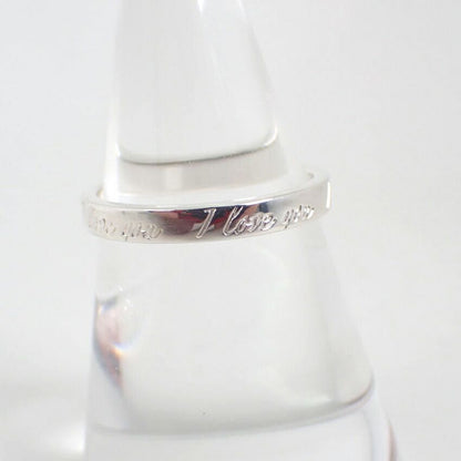 Tiffany & Co 925 Notes I Love You Ring — view 2