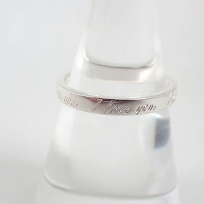Tiffany & Co 925 Notes I Love You Ring — view 3