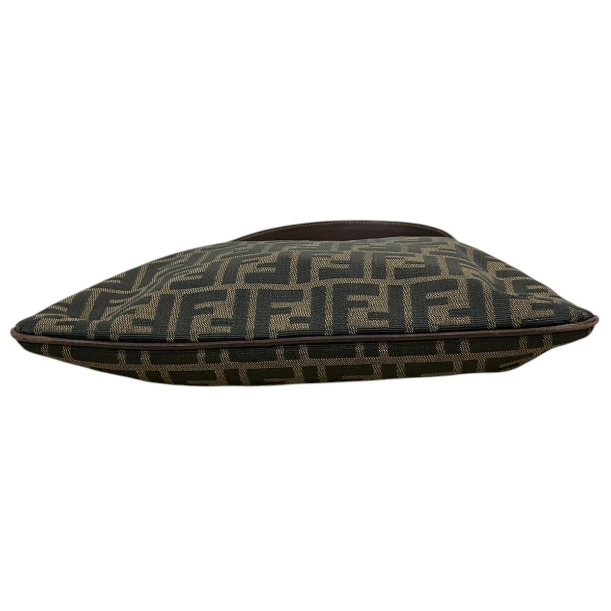 Fendi Zucca Shoulder Bag Canvas Leather — view 3