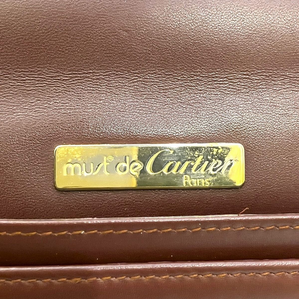 Cartier Must Line Business Bag Leather — view 4