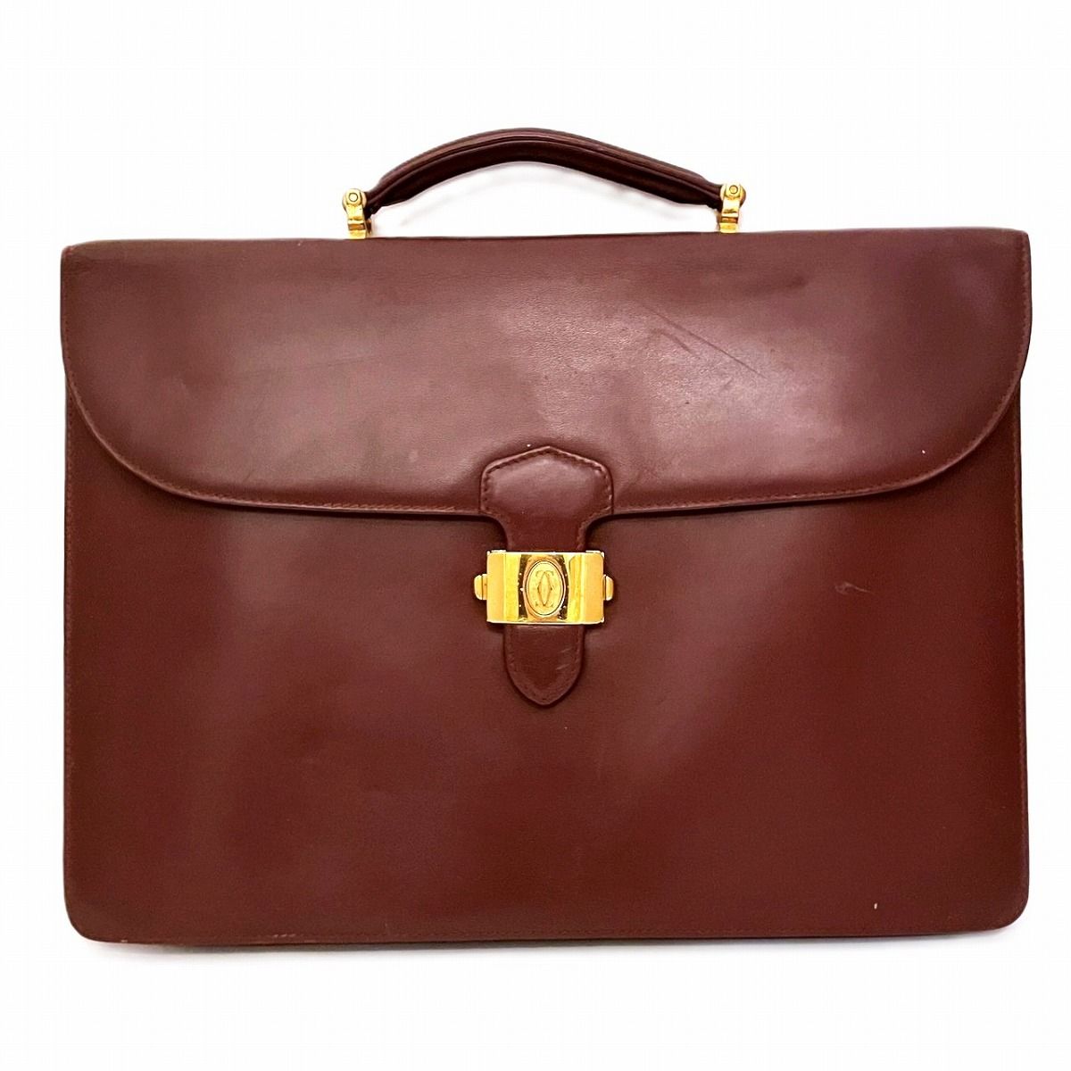 Cartier Must Line Business Bag Leather