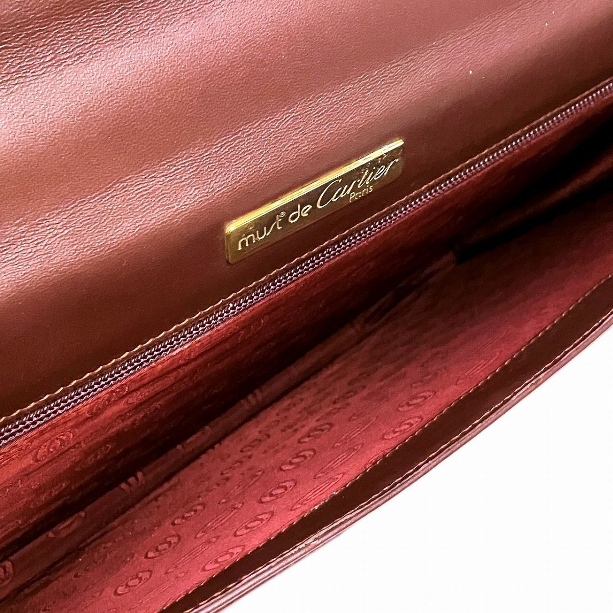 Cartier Must Line Business Bag Leather — view 5