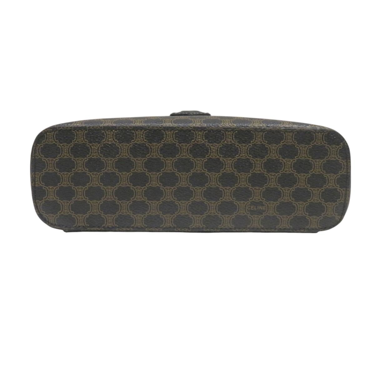 Celine Macadam Pattern Vanity Bag Leather — view 3