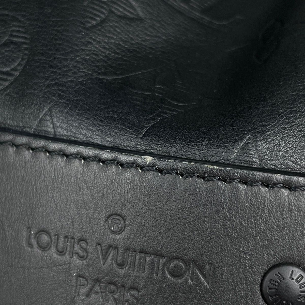 Louis Vuitton Discovery Backpack Monogram Shadow Noir — view 8