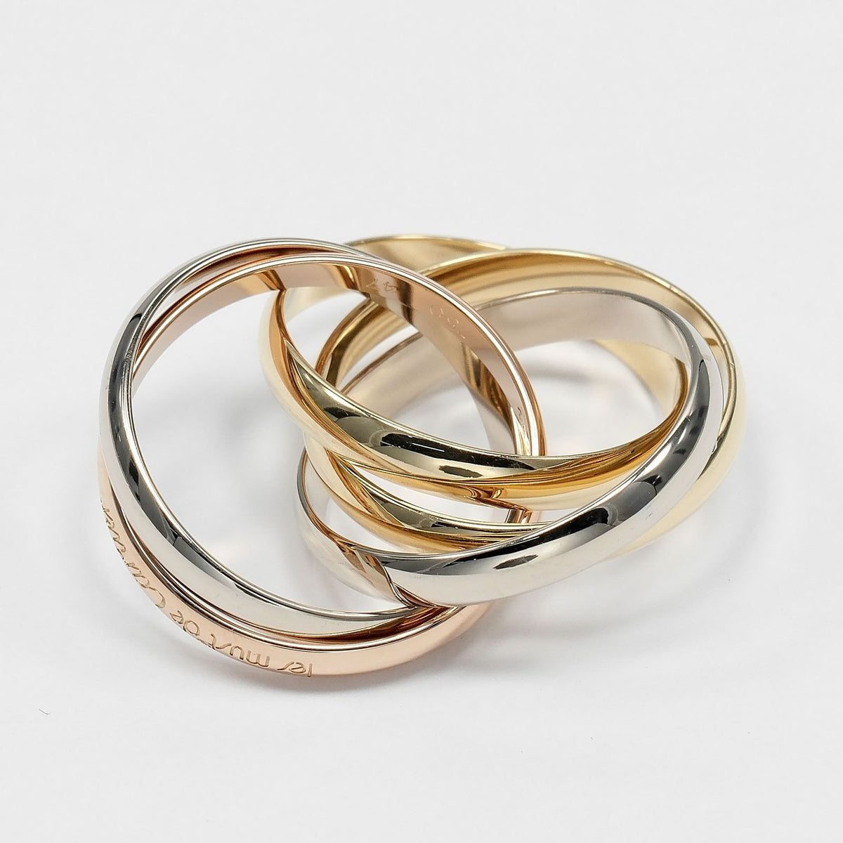 Cartier Trinity Ring Gold — view 7